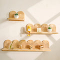 Wood & Metal Shelf Decor Set
