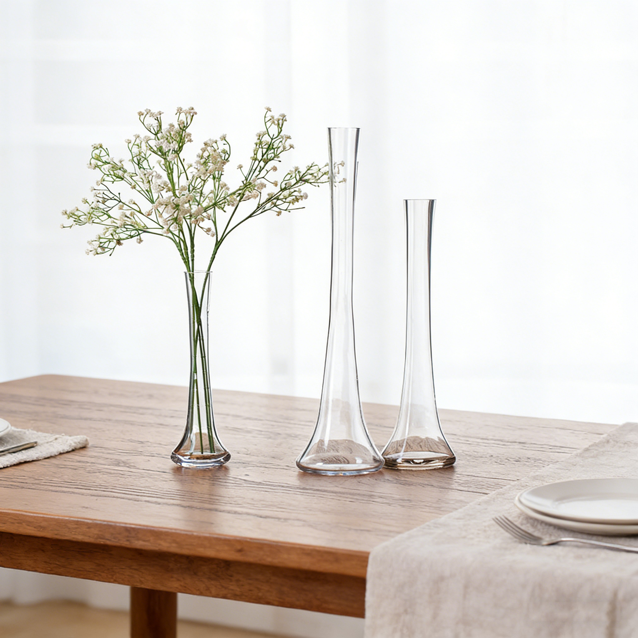 Tall Neck Dried Flower Vase