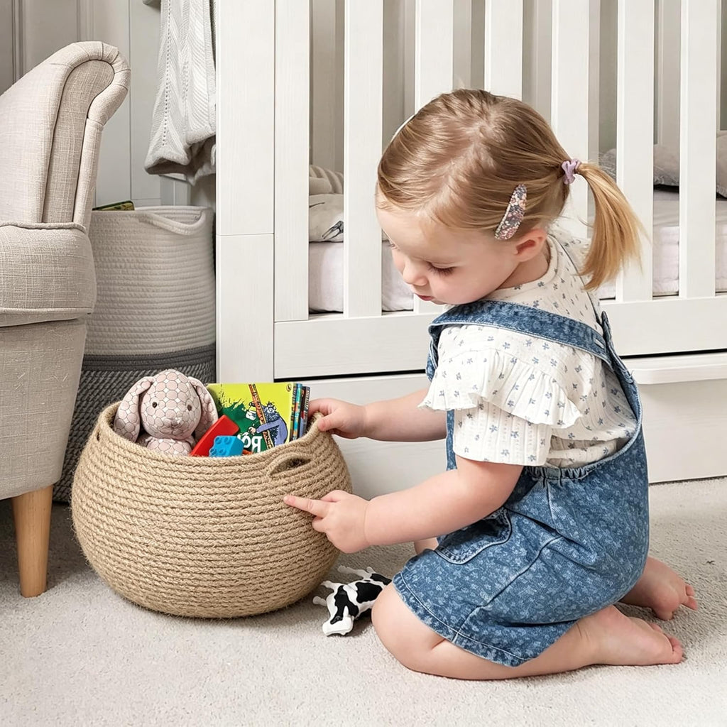 Woven Rattan Wall Basket